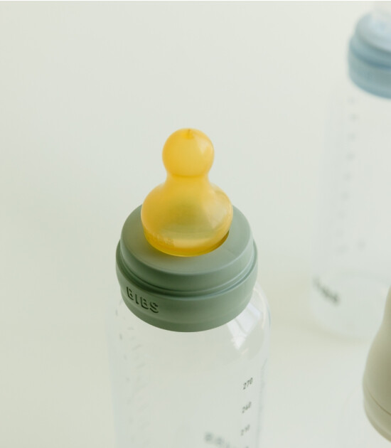 Bibs Baby PP Biberon Set (Kauçuk Uç) (150 ml) // Sage