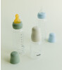 Bibs Baby PP Biberon Set (Silikon Uç) (150ml + 270 ml) // Ivory (2 Adet)