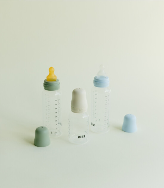 Bibs Baby PP Biberon Set (Kauçuk Uç) (150 ml) // Sage