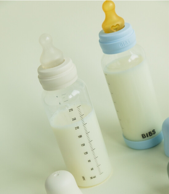Bibs Baby PP Biberon Set (Silikon Uç) (270 ml) // Baby Blue