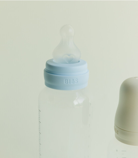 Bibs Baby PP Biberon Set (Silikon Uç) (270 ml) // Baby Blue