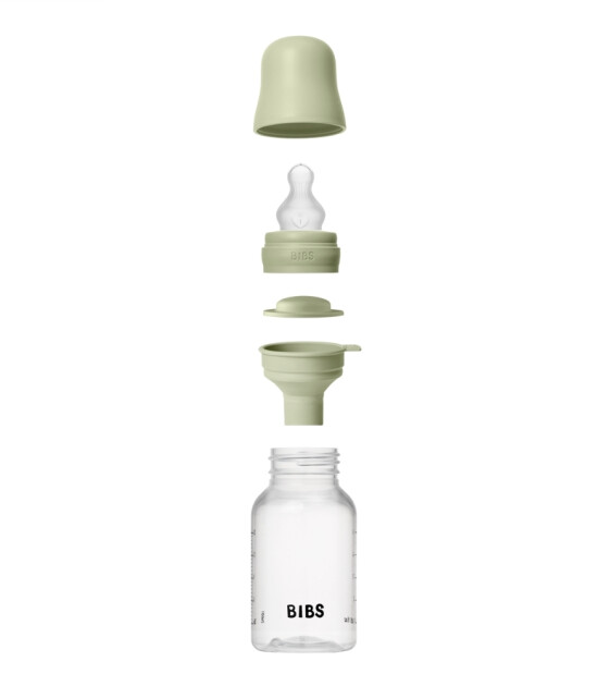 Bibs Baby PP Biberon Set (Silikon Uç) (150 ml) // Sage