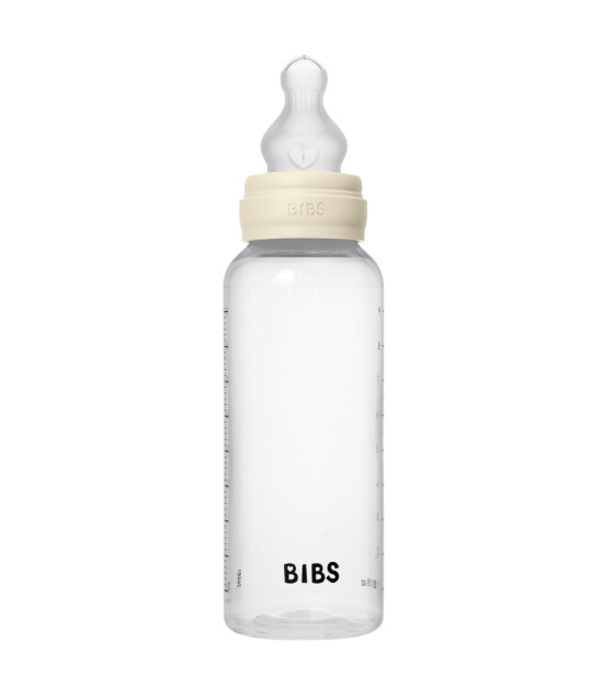 Bibs Baby PP Biberon Set (Silikon Uç) (270 ml) // Ivory