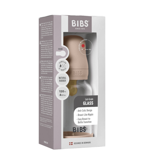 Bibs Baby Cam Biberon Set (120 ml) // Blush