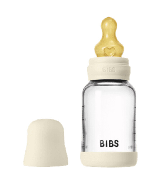 Bibs Baby Cam Biberon Set (120 ml) // Ivory