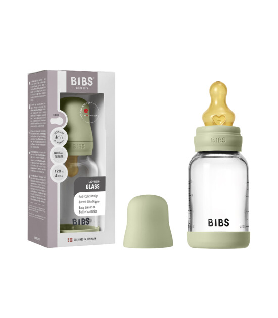 Bibs Baby Cam Biberon Set (120 ml) // Sage