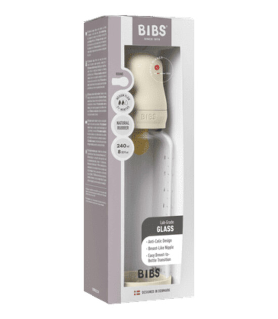 Bibs Baby Cam Biberon Set (240 ml) // Ivory