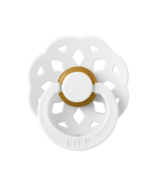 Bibs Boheme Kauçuk Emzik // White