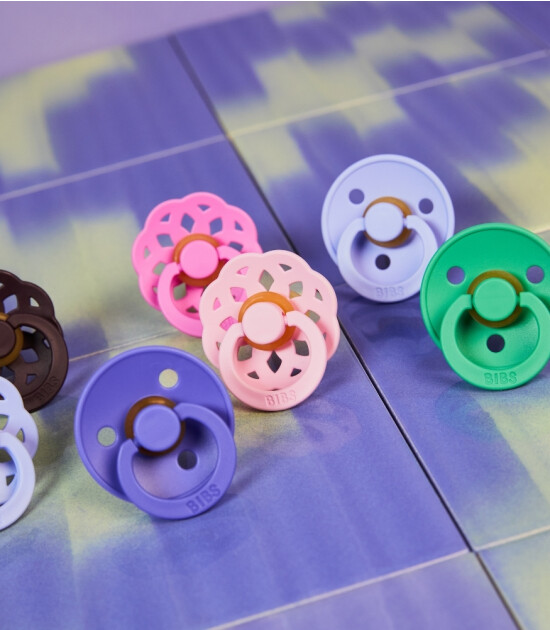 Bibs Boheme Kau&ccedil;uk Emzik // Baby Pink