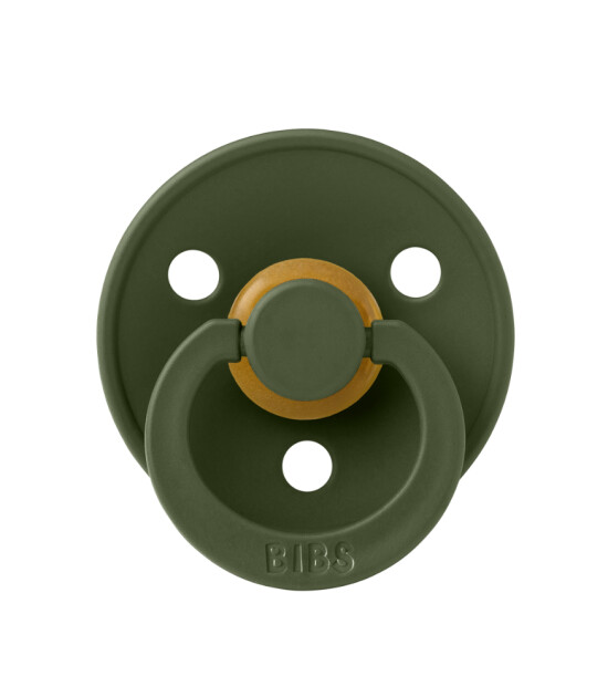 Bibs Colour Kauçuk Emzik // Hunter Green - Size 3 (18 Ay+)