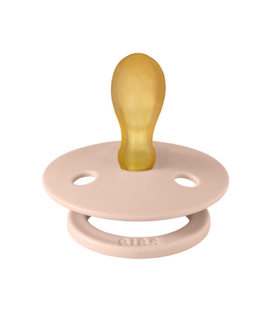 Bibs Colour Kauçuk Simetrik Uç Emzik // Blush