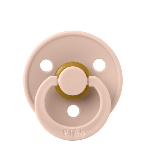 Bibs Colour Kauçuk Simetrik Uç Emzik // Blush