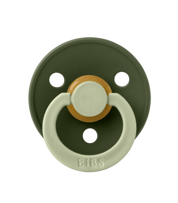 Bibs Studio Kauçuk Emzik // Fusion Hunter Green - Sage