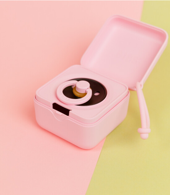 Bibs Emzik Kutusu // Baby Pink