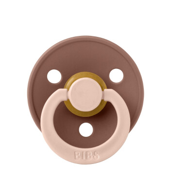 Bibs Studio Kauçuk Emzik // Fusion Woodchuck - Blush