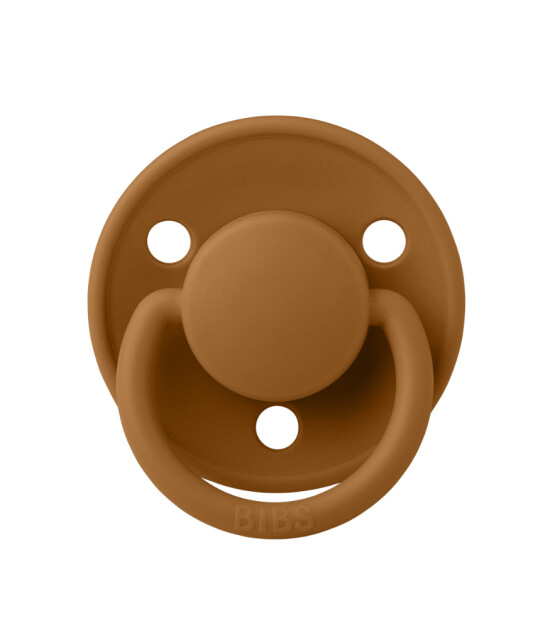 Bibs De Lux Kauçuk Emzik // Caramel