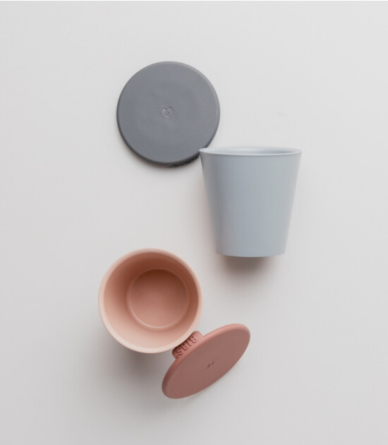 BIBS Cup Bardak Set // Cloud