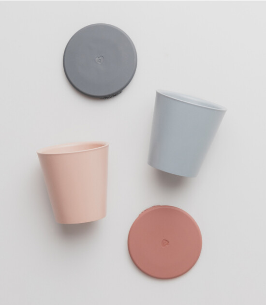 BIBS Cup Bardak Set // Cloud