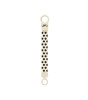 Bibs Loop Clip Emzik Askısı // Polka Dots - Ivory / Black