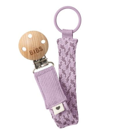 Bibs Paci Braid - Emzik Askısı // Violet Sky - Mauve