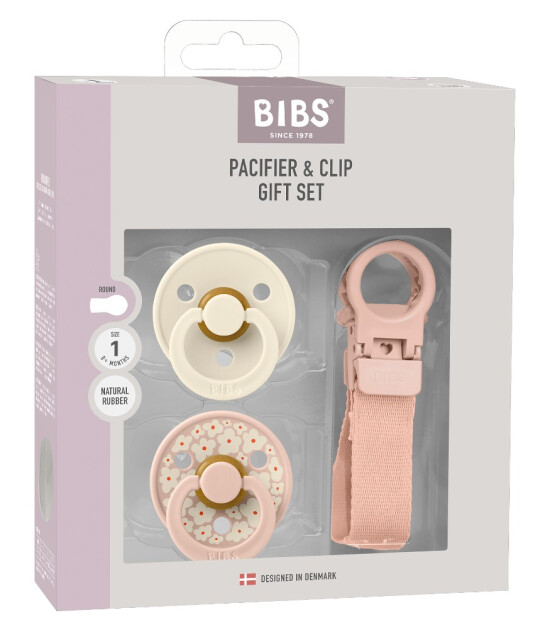 Bibs Studio Colour Emzik Hediye Seti // Blush