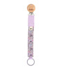 BIBS x Liberty Pacifier Clip Emzik Askısı // Chamomile Lawn Violet Sky