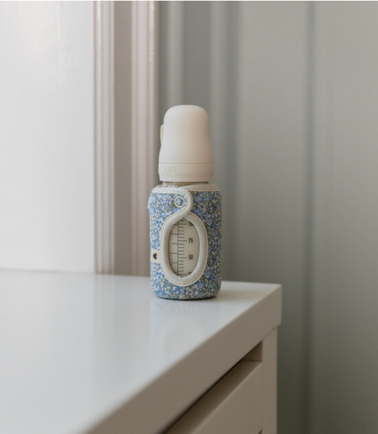 BIBS x Liberty Cam Biberon Kılıfı (Large) // Chamomile Lawn Baby Blue
