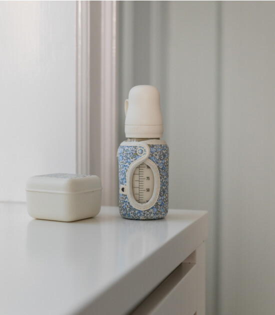 BIBS x Liberty Cam Biberon Kılıfı (Large) // Chamomile Lawn Baby Blue