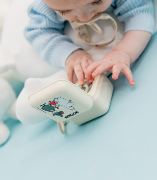 Bibs x Moomin Emzik Kutusu // Ivory
