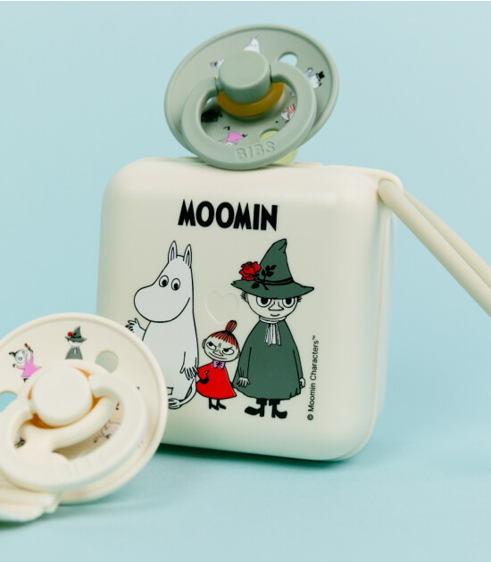Bibs x Moomin Emzik Kutusu // Ivory