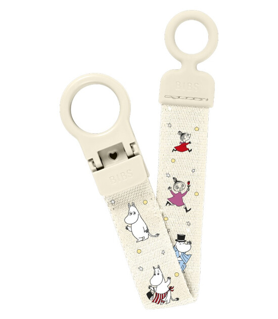 Bibs x Moomin Loop Clip Emzik Askısı // Ivory