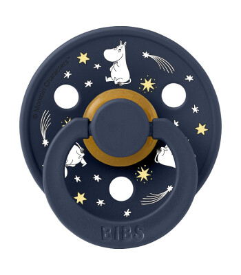 Bibs x Moomin Kauçuk Emzik // Good Night Friends - Deep Space