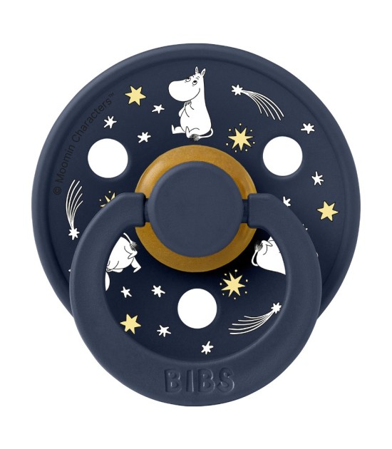 Bibs x Moomin Kauçuk Emzik // Good Night Friends - Deep Space