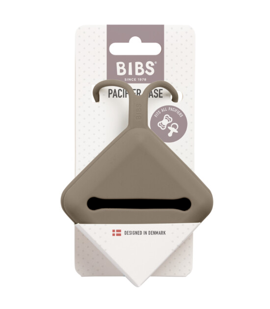 Bibs Silikon Emzik Kutusu // Dark Oak