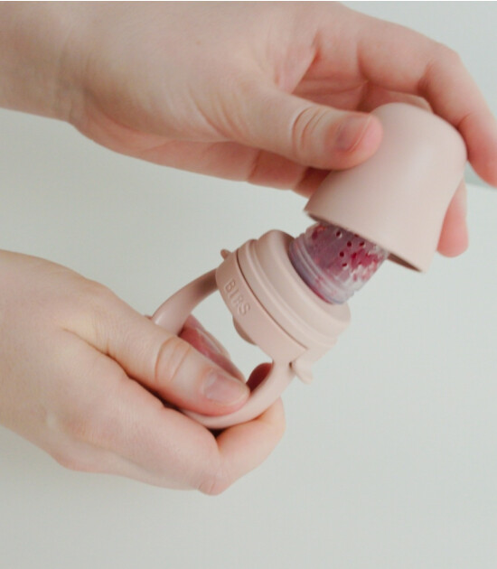 Bibs Baby Silikon Meyve Sebze Filesi // Blush