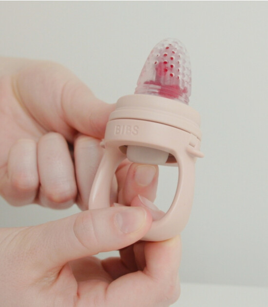 Bibs Baby Silikon Meyve Sebze Filesi // Blush