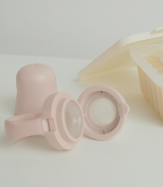 Bibs Baby Silikon Meyve Sebze Filesi // Blush