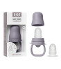 Bibs Baby Silikon Meyve Sebze Filesi // Fossil Grey
