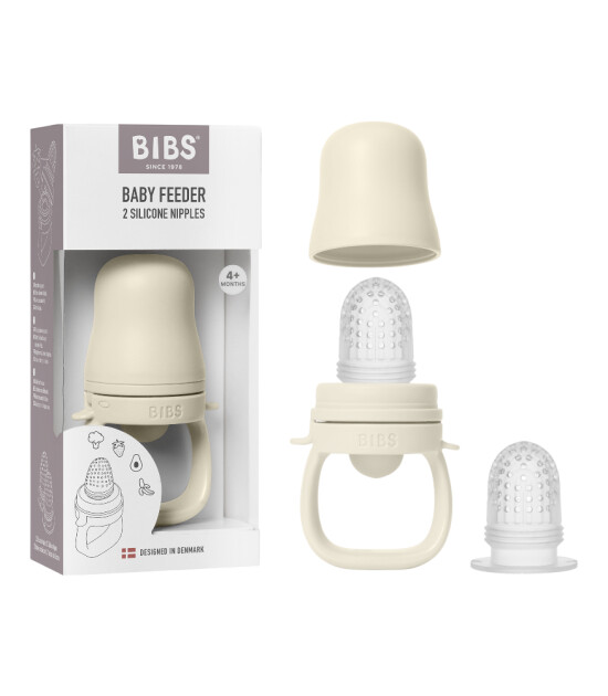 Bibs Baby Silikon Meyve Sebze Filesi // Ivory