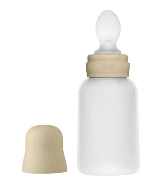 Bibs Baby Spoon Feeder Püre Besleme Kaşığı // Vanilla
