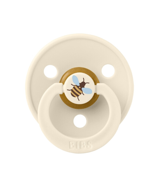 Bibs Studio Kauçuk Emzik // Bumblebee - Ivory
