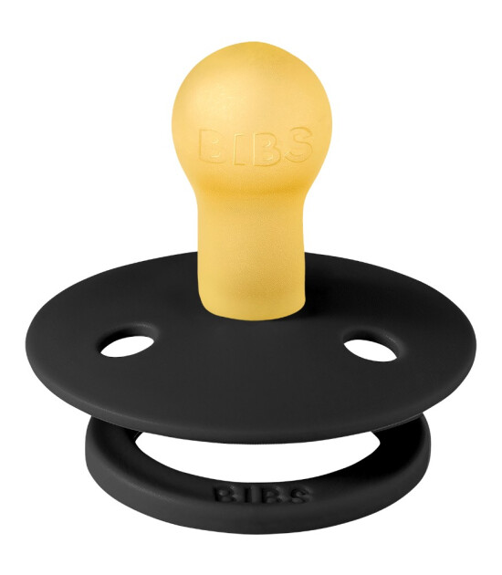 Bibs Studio Kau&ccedil;uk Emzik // Polka Dots - Black / Ivory