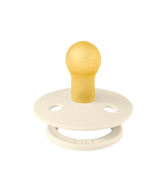 Bibs Studio Kau&ccedil;uk Emzik // Polka Dots - Ivory / Black