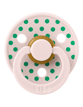 Bibs Studio Kau&ccedil;uk Emzik // Polka Dots - Petal / Cactus