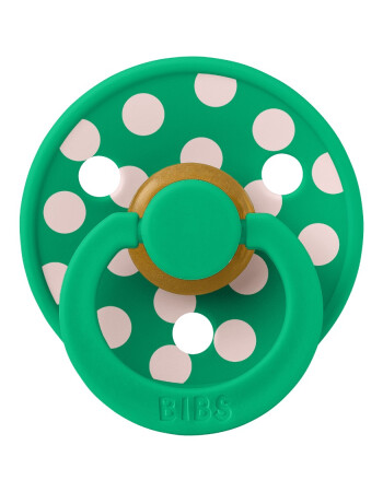 Bibs Studio Kau&ccedil;uk Emzik // Polka Dots - Cactus / Petal