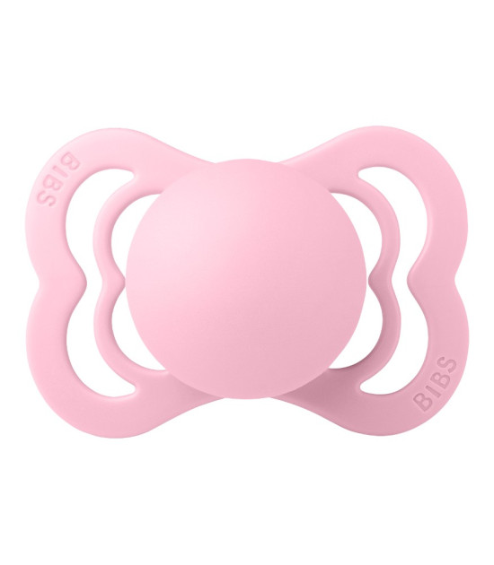 Bibs Supreme Silikon Emzik // Baby Pink - Size 2 (6 - 18 Ay)