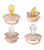 Bibs Try It Emzik Set (0-6 Ay) // Blush