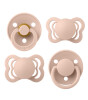 Bibs Try It Emzik Set (0-6 Ay) // Blush