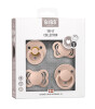 Bibs Try It Emzik Set (0-6 Ay) // Blush