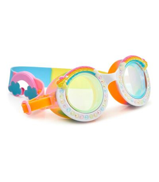 Bling2O Çocuk Havuz Deniz Gözlüğü // Good Vibes Rainbow